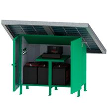Fusión Debilitar vídeo Planta Electro-Solar (Fotovoltaica) para Vivienda SAECSA