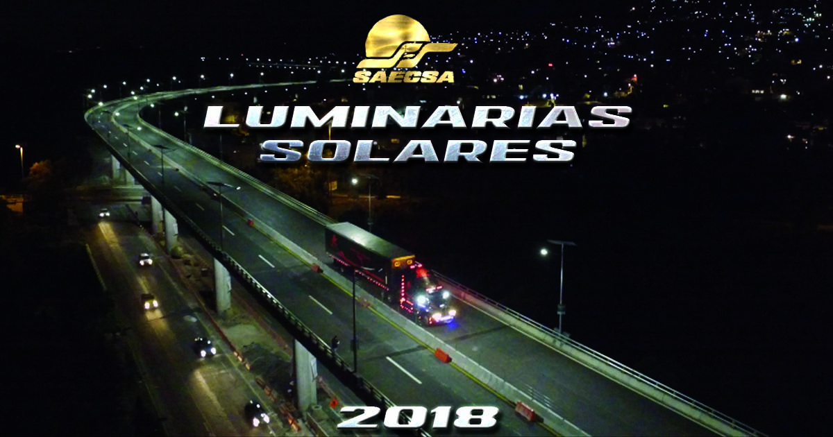 Luminarias Solares para alumbrado público en Nayarit