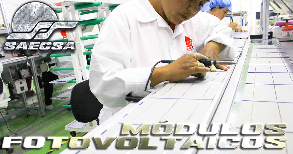 Fabricación de Módulos Fotovoltaicos